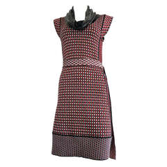 Unworn JEAN-PAUL GAULTIER Knit dress with metal mesh