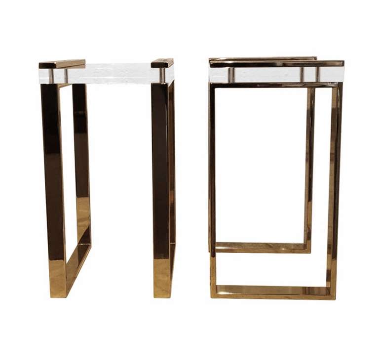 Beautiful side tables designed by Charles Hollis Jones as part of the 