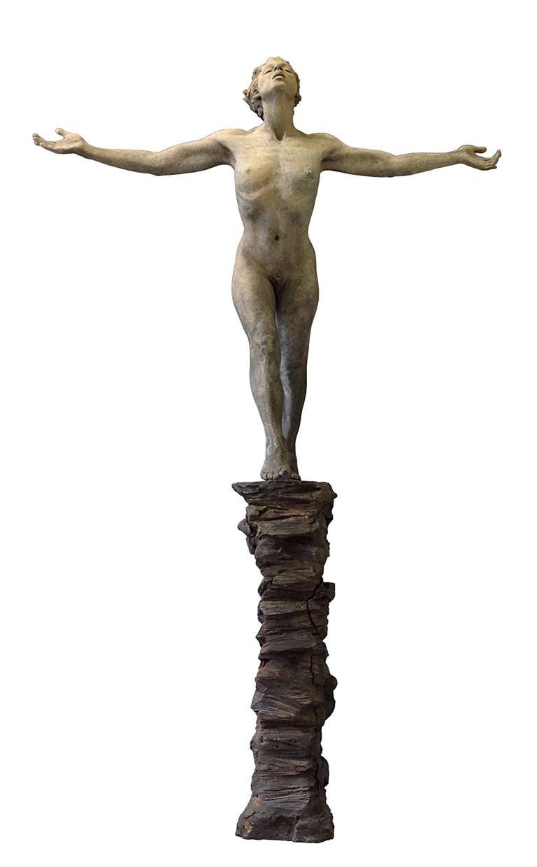 leap of faith sculpture