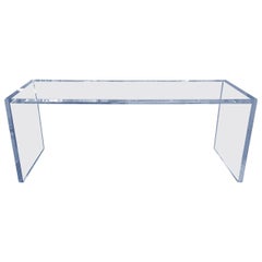 Preciosa Consola de Lucite de Cain Modern