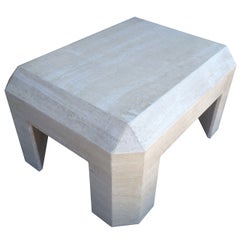 Beautiful Travertine Coffee Table