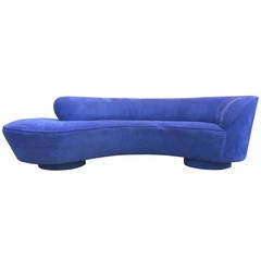 Used Vladimir Kagan Serpentine Sofa for Directional