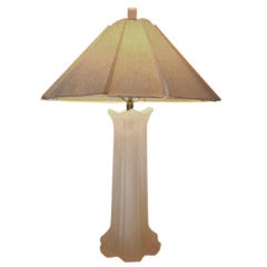 Frosted Lucite Table Lamp Designed by Paolo Gucci for Gucci 1