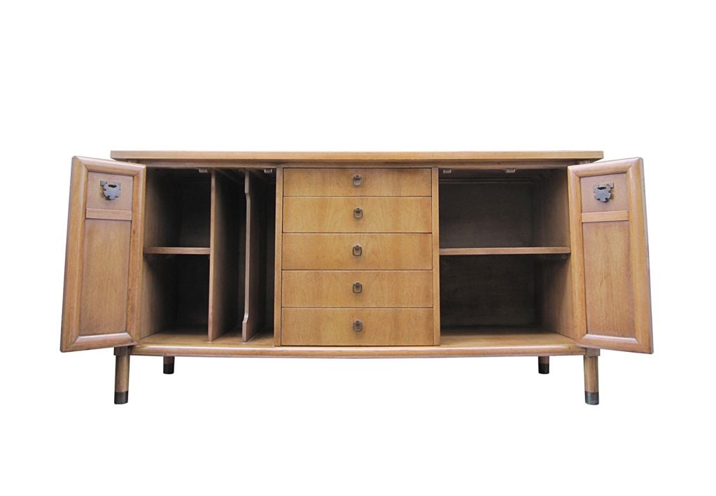 Wood 1960s Sideboard by Merton L Gershun for American of Martinsville