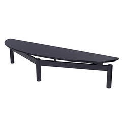Vico Magistretti Sinbad Ebonized Coffee Table for Cassina
