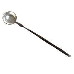 Used A George III Punch Ladle, William Scott, Dundee, Circa 1780.