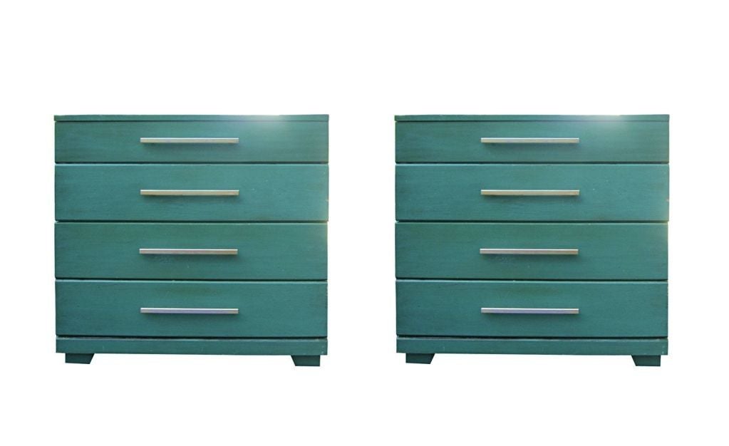 Pair of Dressers by Raymond Loewy for Mengel, circa 1950s