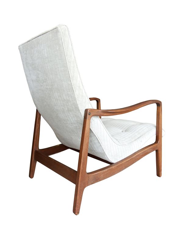 American Highback Scoop Lounge Chair by Henredon