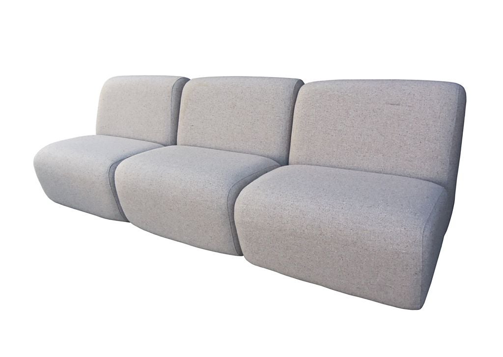 Late 20th Century 7 Piece Tappo Seating Unit By Vecta Contract