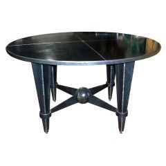 Vintage Custom Designed Raw Steel Table