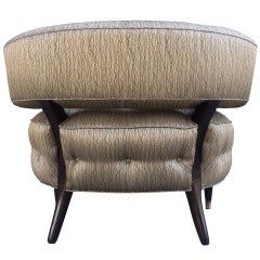 Beautiful Slipper Chair in the Style of Billy Haines