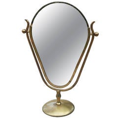 Charles Hollis Jones "Faces" Vanity Mirror, Signed and Dated