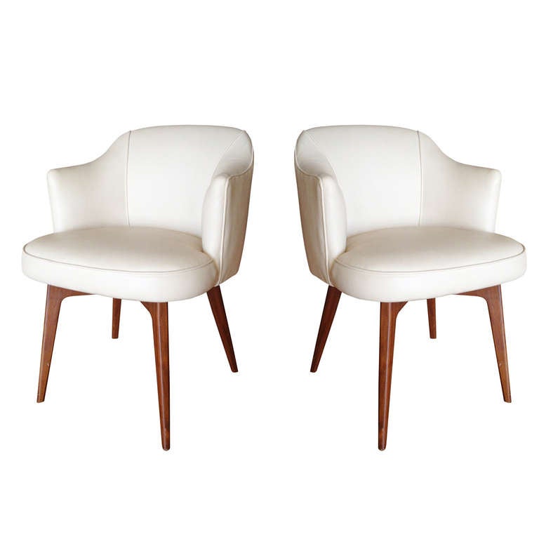 Pair of Modern Chairs by Cain Modern For Sale at 1stdibs