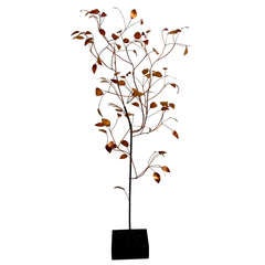 Super Rare, Curtis Jere Metal Tree Sculpture 1