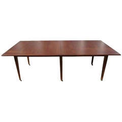 Extension Dining Table by Edward Wormley for Dunbar