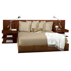 Ralph Lauren Modern Hollywood Bed & Tables de nuit