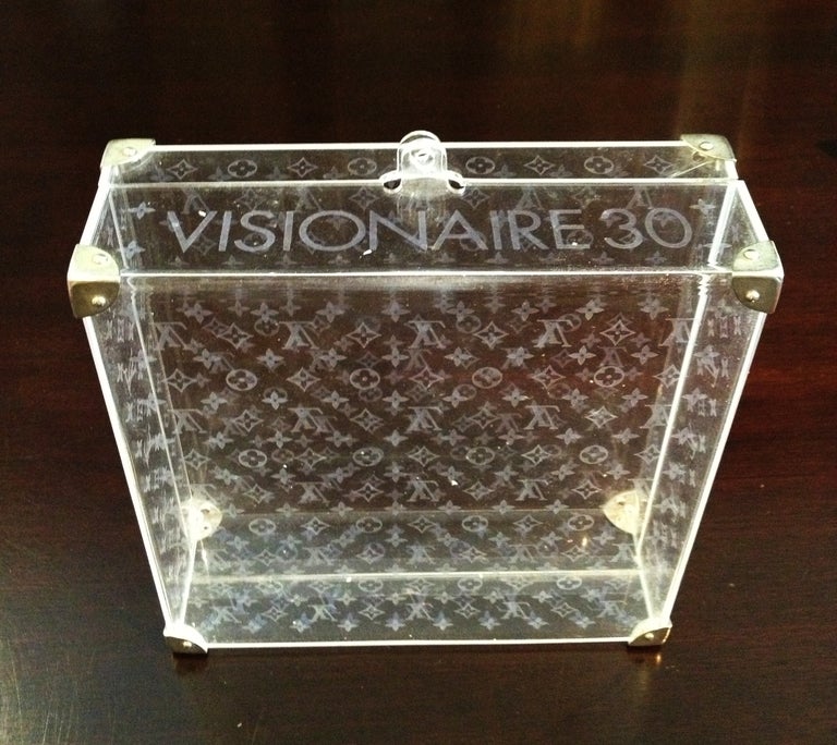 Louis Vuitton Visionaire 30 The Game Set Switzerland Edition Lucite Trunk Box 1
