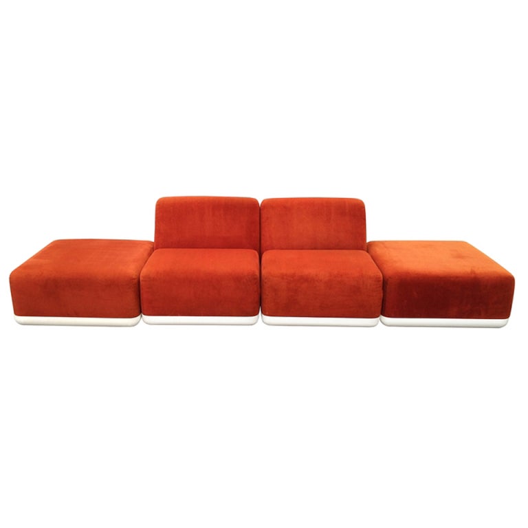 Four-Piece Seating Unit by Harvey Probber
