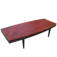 Rosewood Coffee Table by Maurice Bailey for Monteverdi-Young