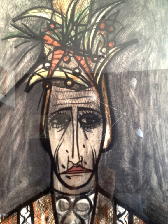 Preciosa litografía en edición limitada sobre papel de Bernard Buffet realizada en la década de 1950.
La pieza está en excelente estado firmada y fechada.
29 1/2