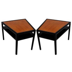 Trapezoidal Side Tables by Baker 3