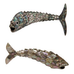Articulated Abalone & Brass Bottle Openers by Los Castillo 2