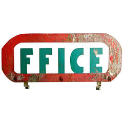 Vintage Office Sign