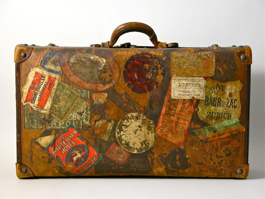 An exceptional example of luggage in the age of travel.