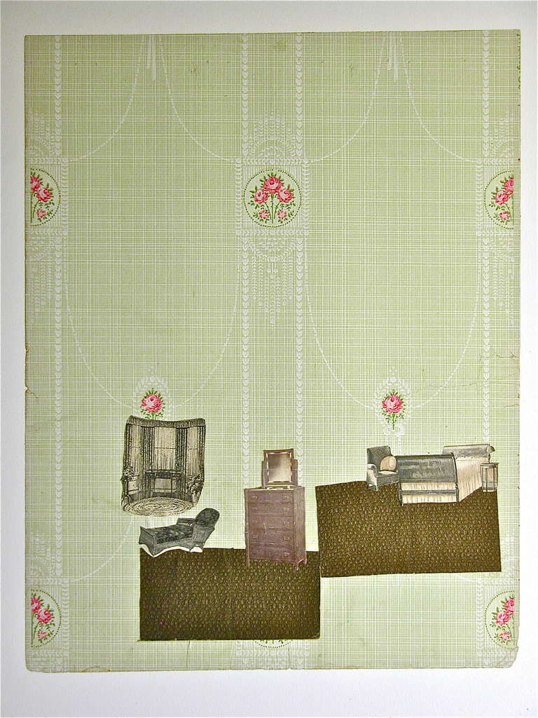 20th Century Wallpaper Dollhouse No.5
