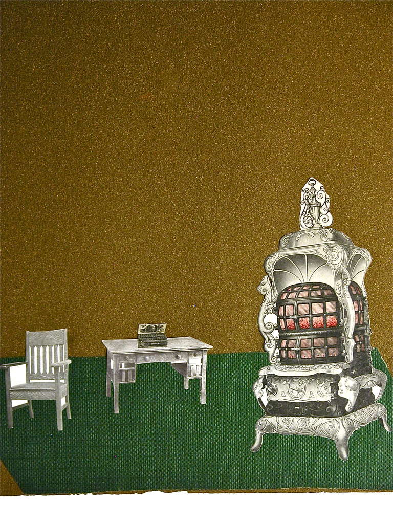 20th Century No.7 Wallpaper Dollhouse