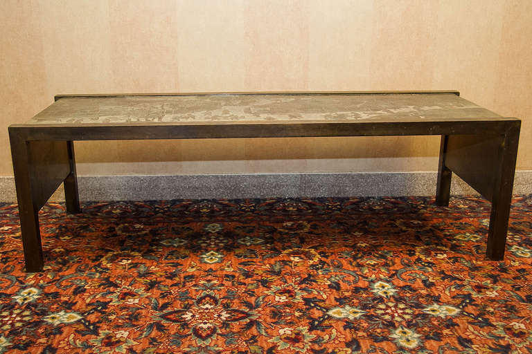 Very Fine Quality Kevin Philip La Verne Coffee Table In Good Condition In New York, NY
