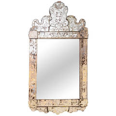 Early Venetian Etched Mirror