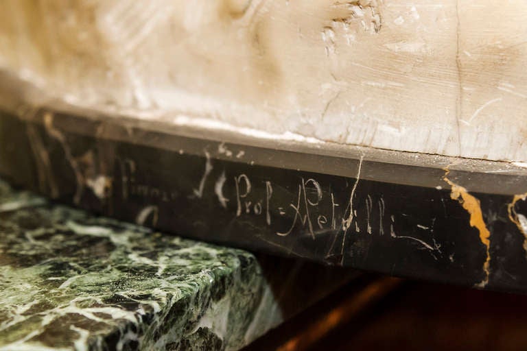 Italienische orientalische Wüstenoase mit Kamelien beleuchtete Alabaster-Skulptur / Lampe im Zustand „Relativ gut“ im Angebot in New York, NY