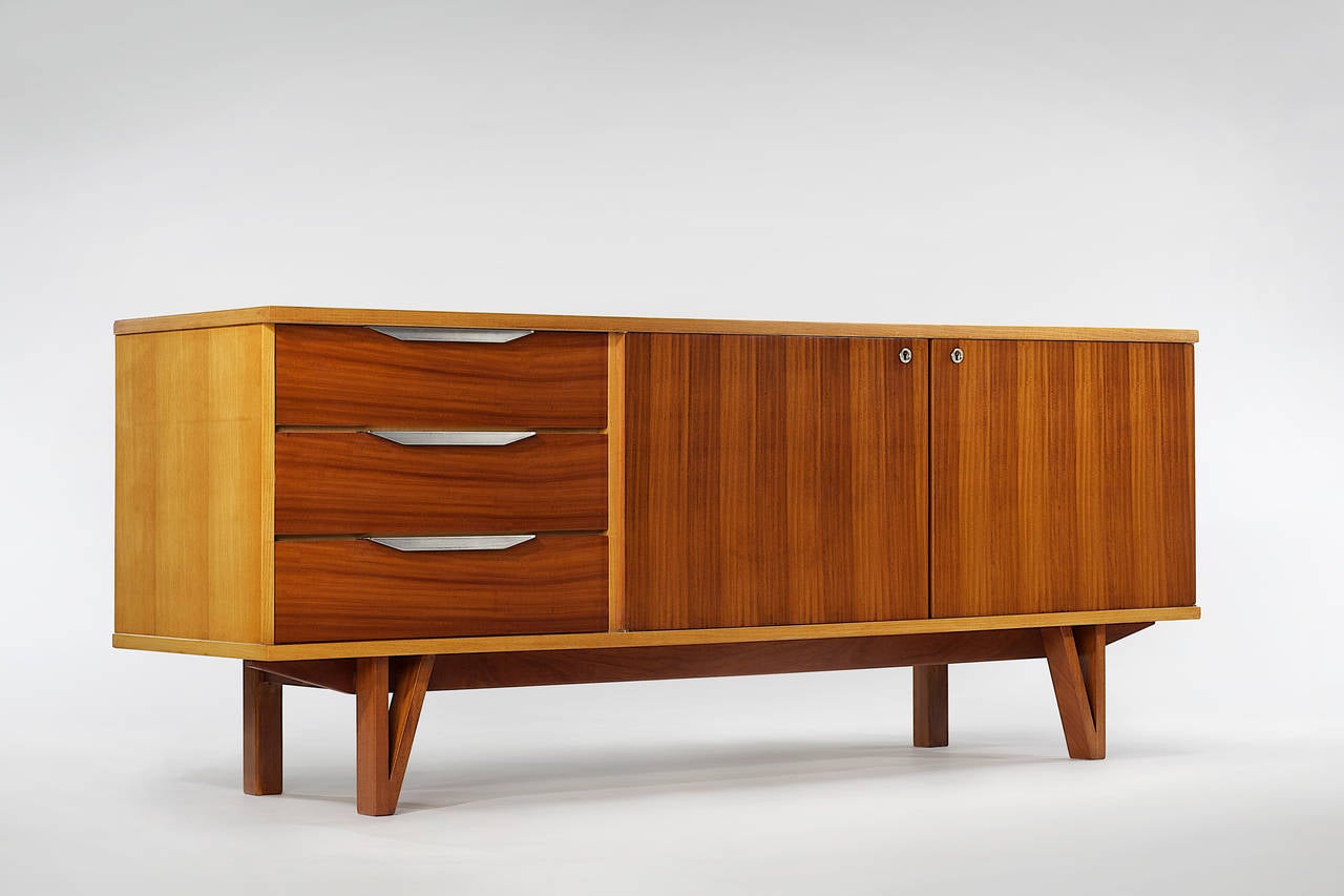 1957 Credenza by René Jean Caillette In Excellent Condition In New York, NY