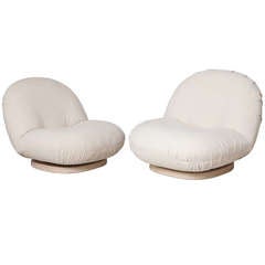 Pair of Pacha Chairs by Pierre Paulin