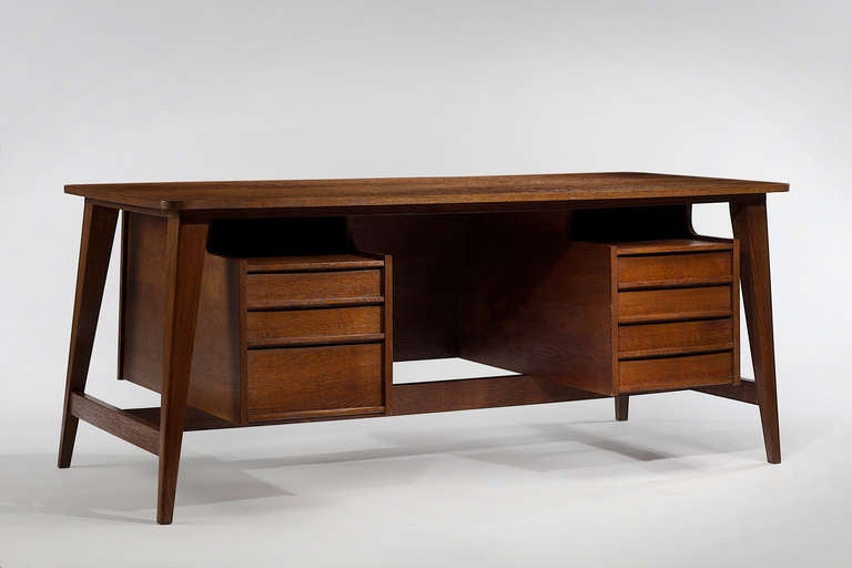 Desk by Michel Mortier, 1949 In Excellent Condition For Sale In New York, NY