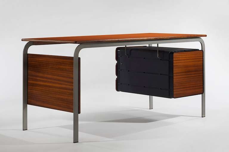 1960s Desk by Jean Claude Duboys In Excellent Condition In New York, NY