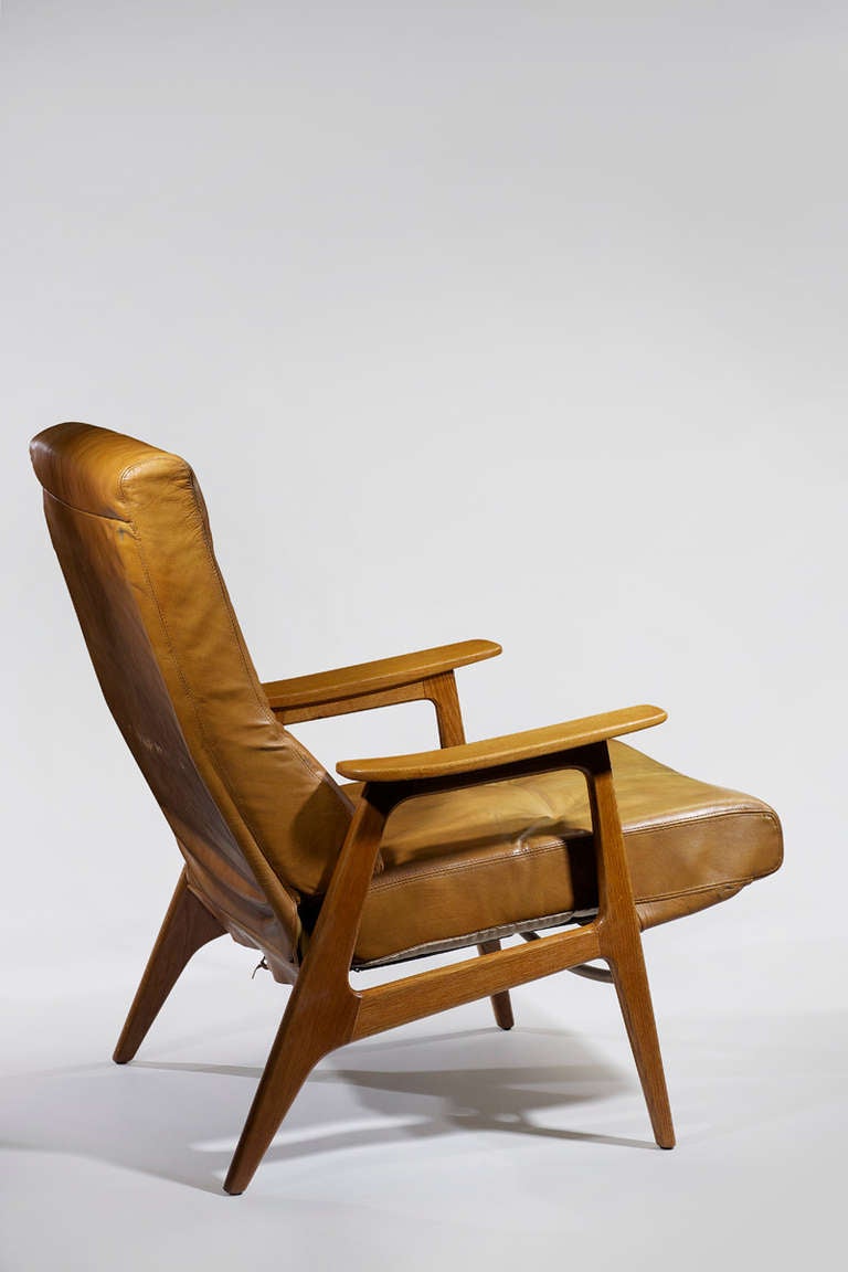 Mid-20th Century Pair of 1950s Vendôme Chairs by Pierre Guariche For Sale