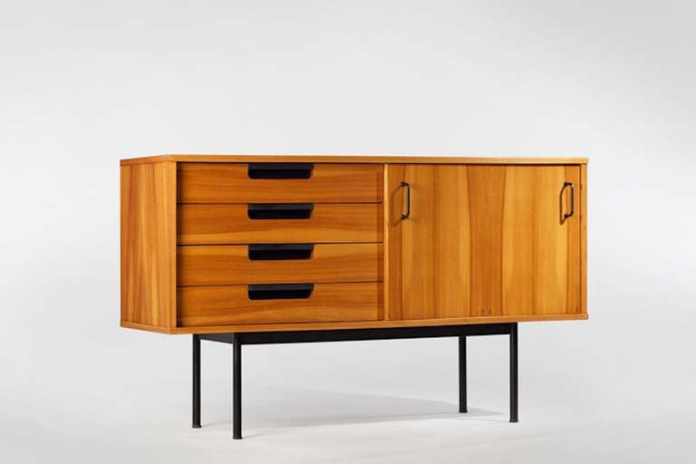 1950s Cabinet by Pierre Guariche In Excellent Condition For Sale In New York, NY