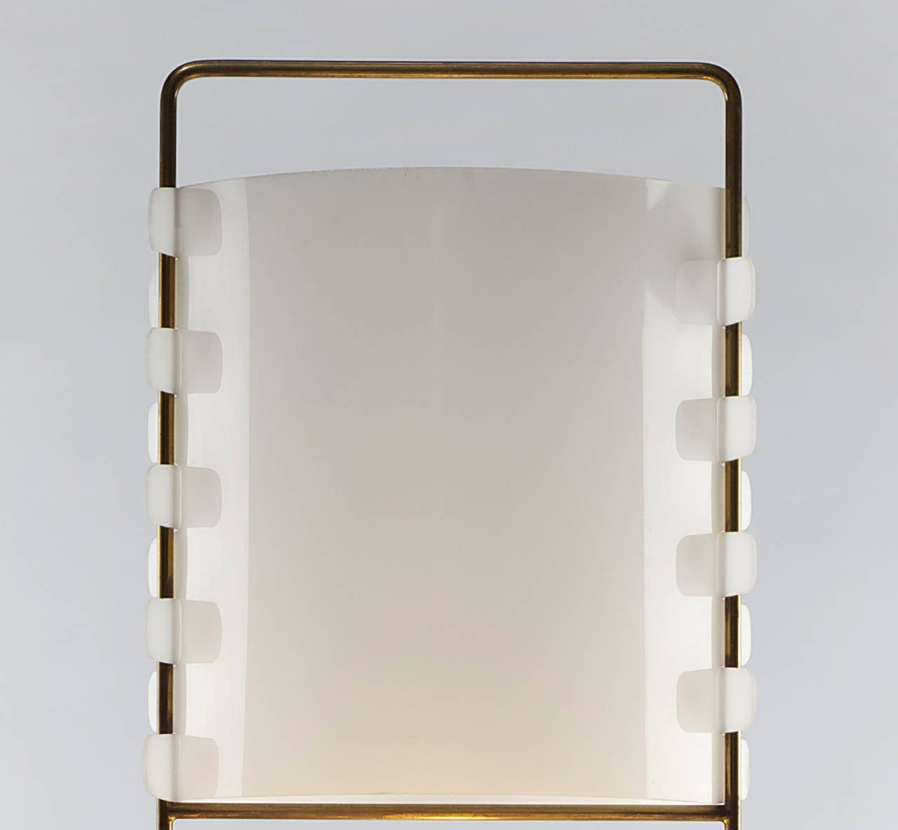 Plexiglass, brass and wood.
Edition Huchers Minvielle.

About the designer: Joseph Andre´ Motte (1925-2013) was a member of the young generation of French designers that emerged immediately following World War II and included Pierre Guariche,
