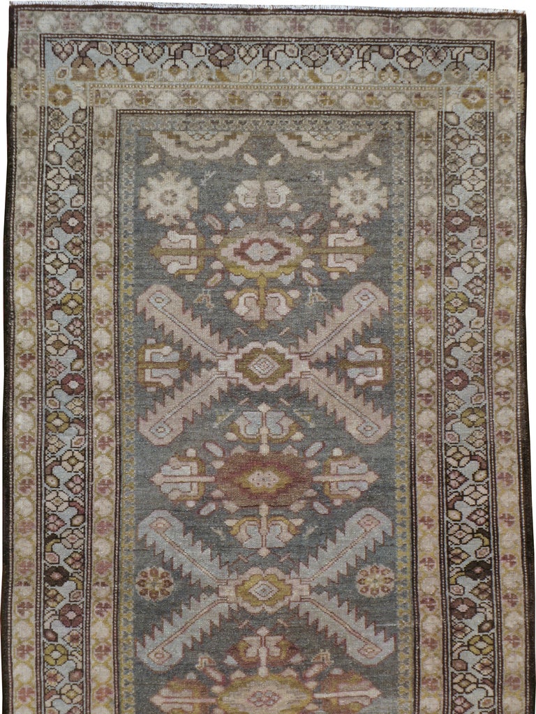 Antique Persian Malayer Rug 3ft. 2in. x 19ft. 9in.