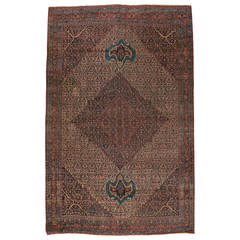 Antique Persian Bidjar Rug 11