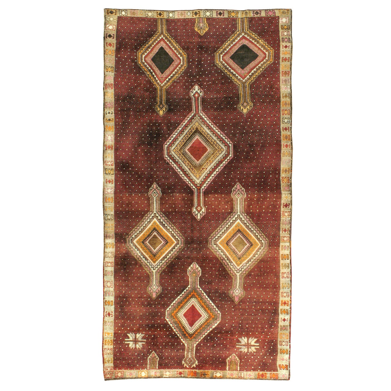 Vintage Turkish Anatolian Rug For Sale