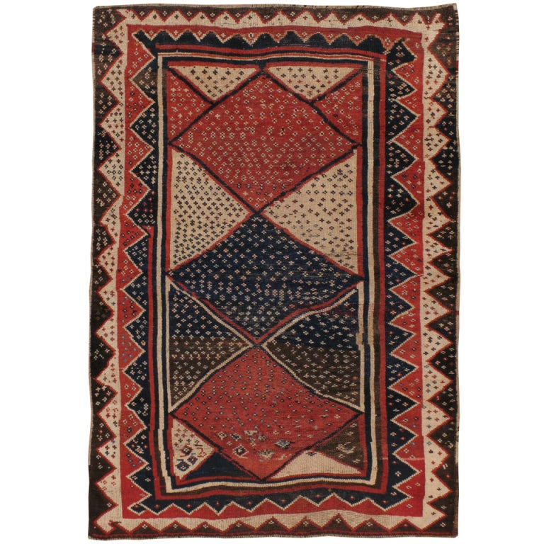 Antique Persian Gabbeh Rug at 1stdibs
