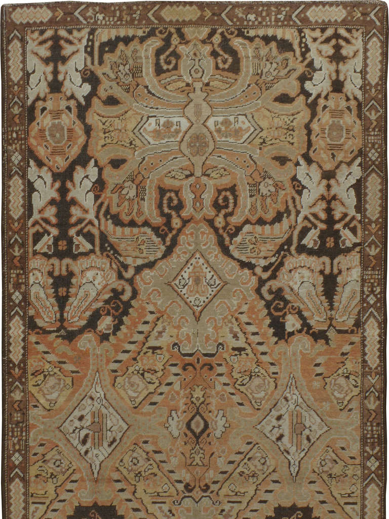 Antique Russian Karabagh Rug In Good Condition For Sale In New York, NY