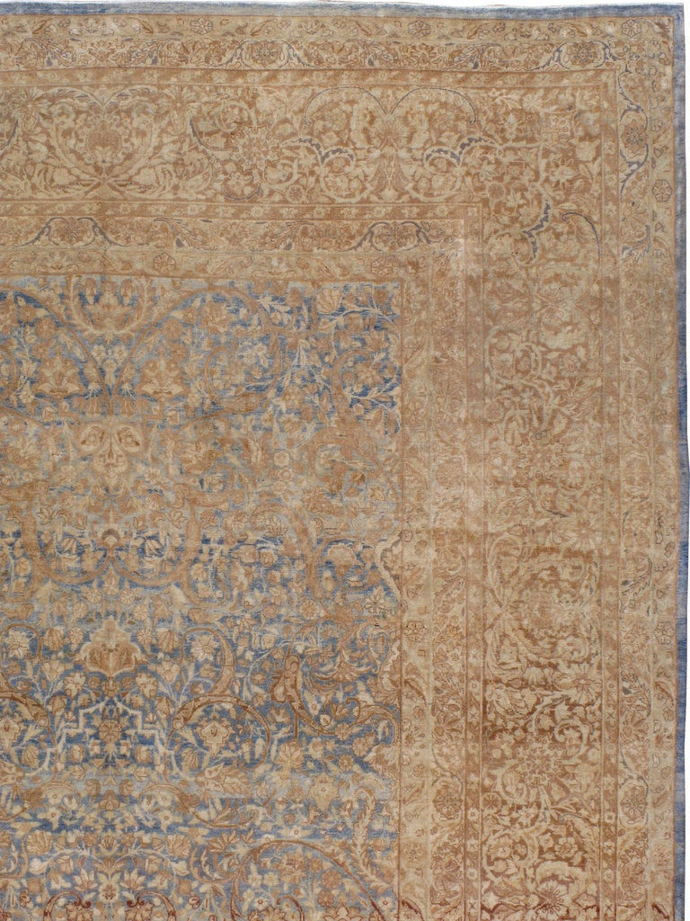 Perse Tapis persan ancien Lavar Kerman en vente