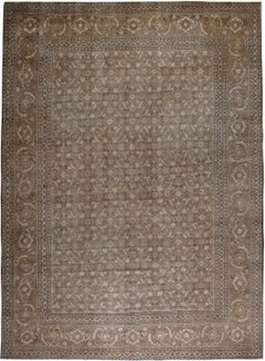 Antiker persischer Täbris-Teppich