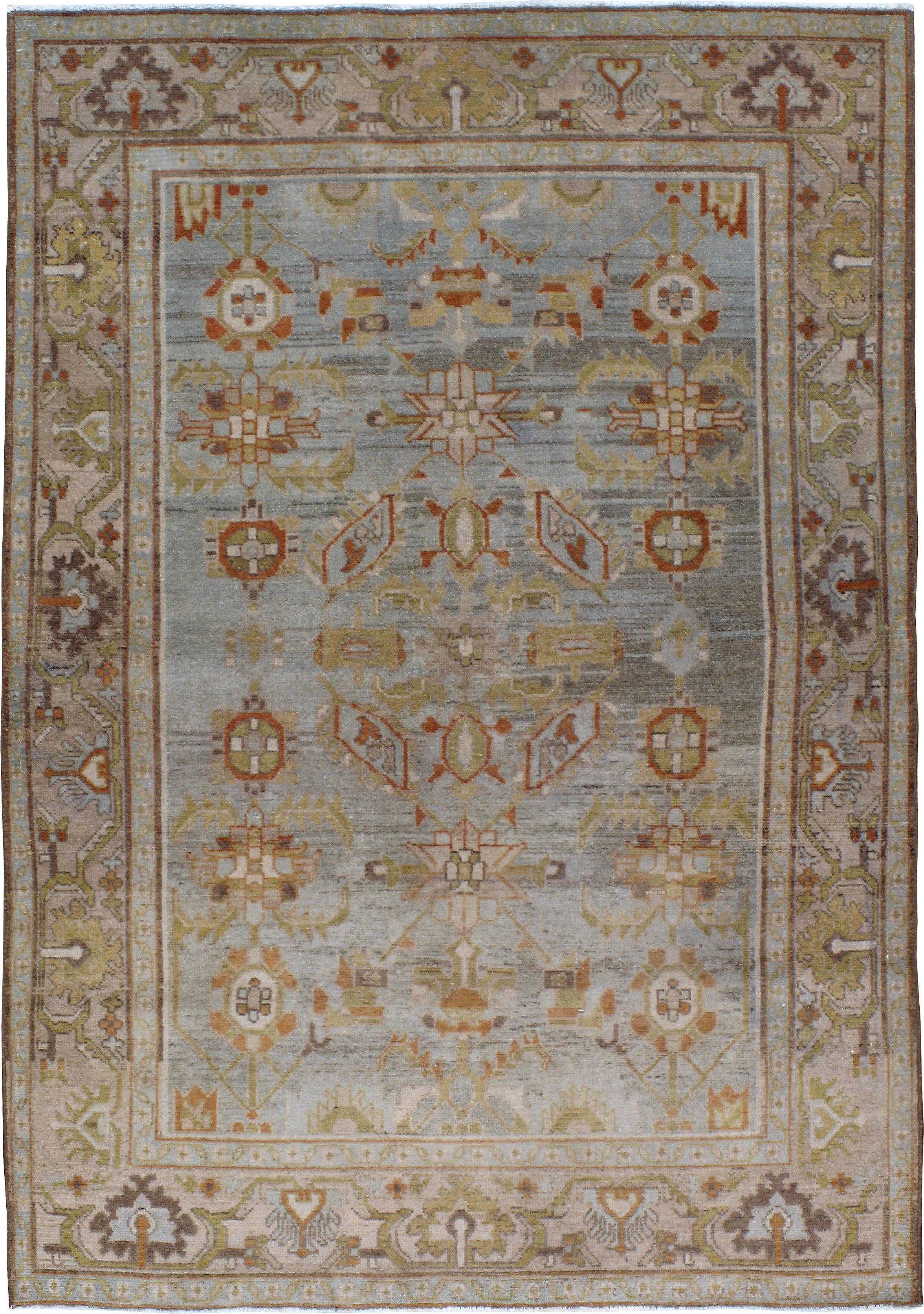 Antique Persian Malayer Rug For Sale