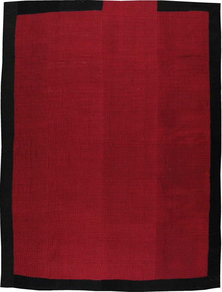 Vintage Reversible Persian Lahaf Flatweave In Good Condition For Sale In New York, NY