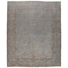 Antique Persian Lavar Kerman Rug